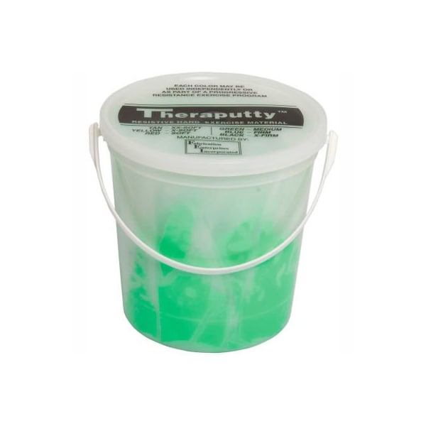 TheraPutty Scented Exercise Putty, Apple, Green, Medium, 5 Pound